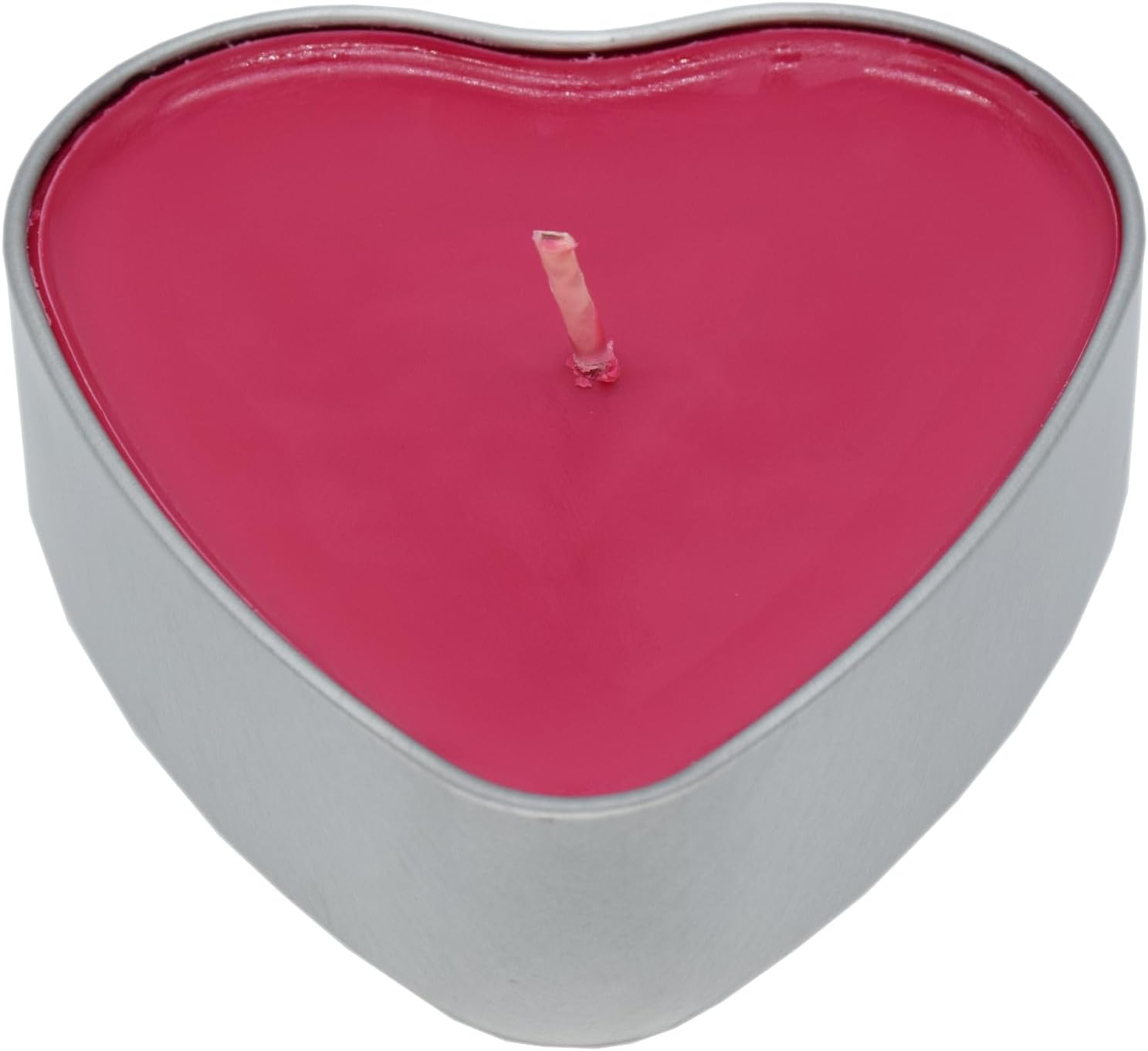 Juwelkerze Sweetheart mit Armband silber