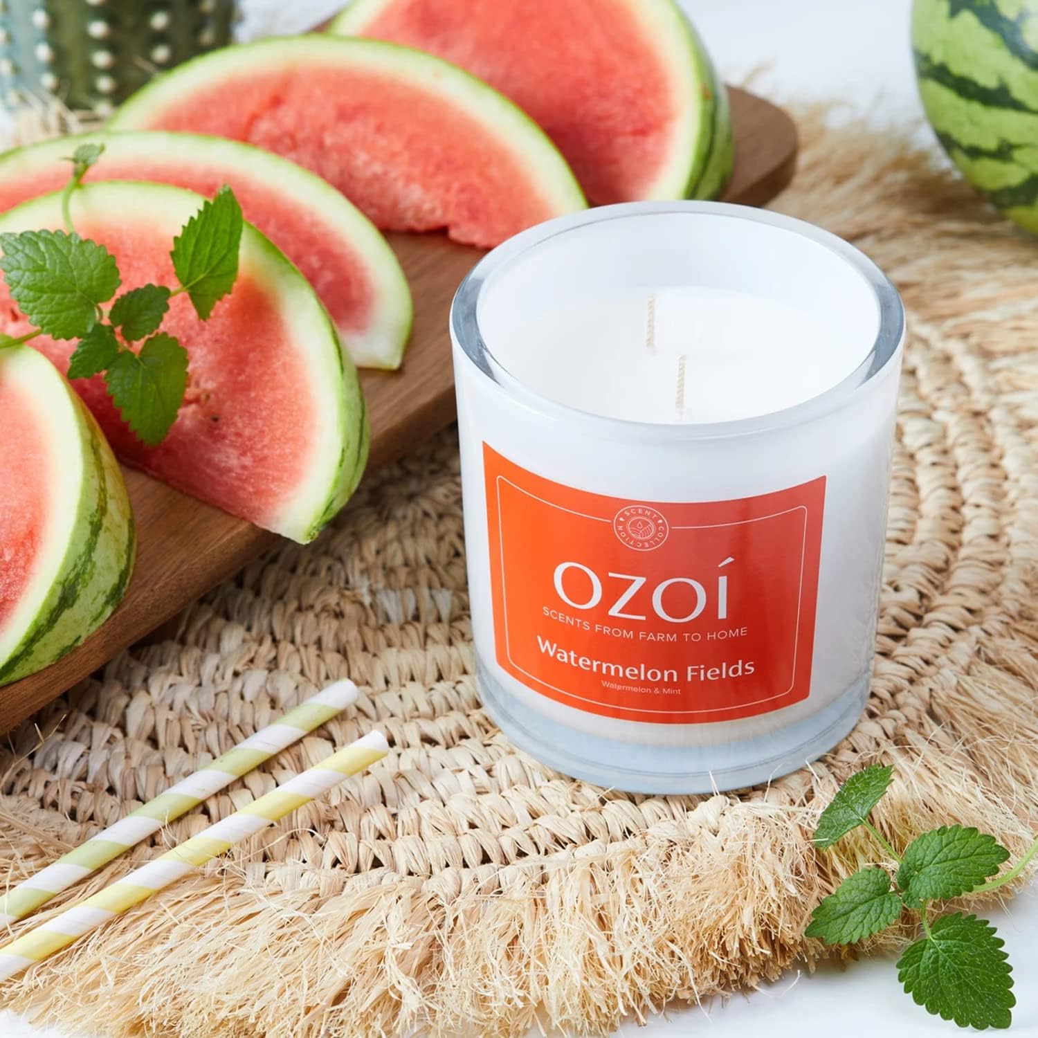 OZOI - Watermelon Fields Duftkerze Mittel