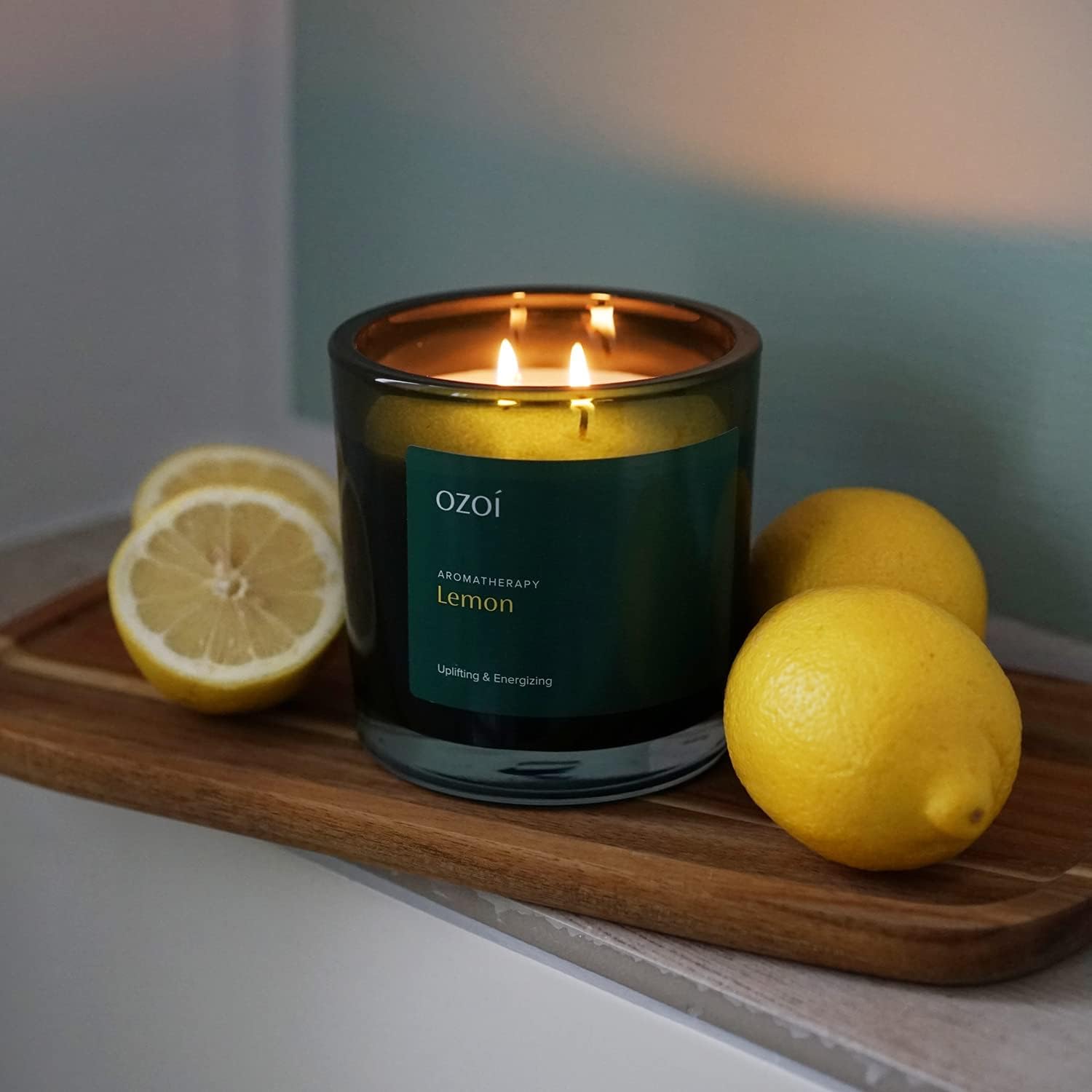 OZOI - Lemon Aromatherapie Kerze Mittel