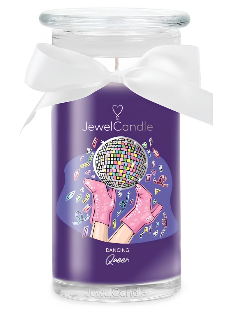 Juwelkerze Dancing Queen mit Ring