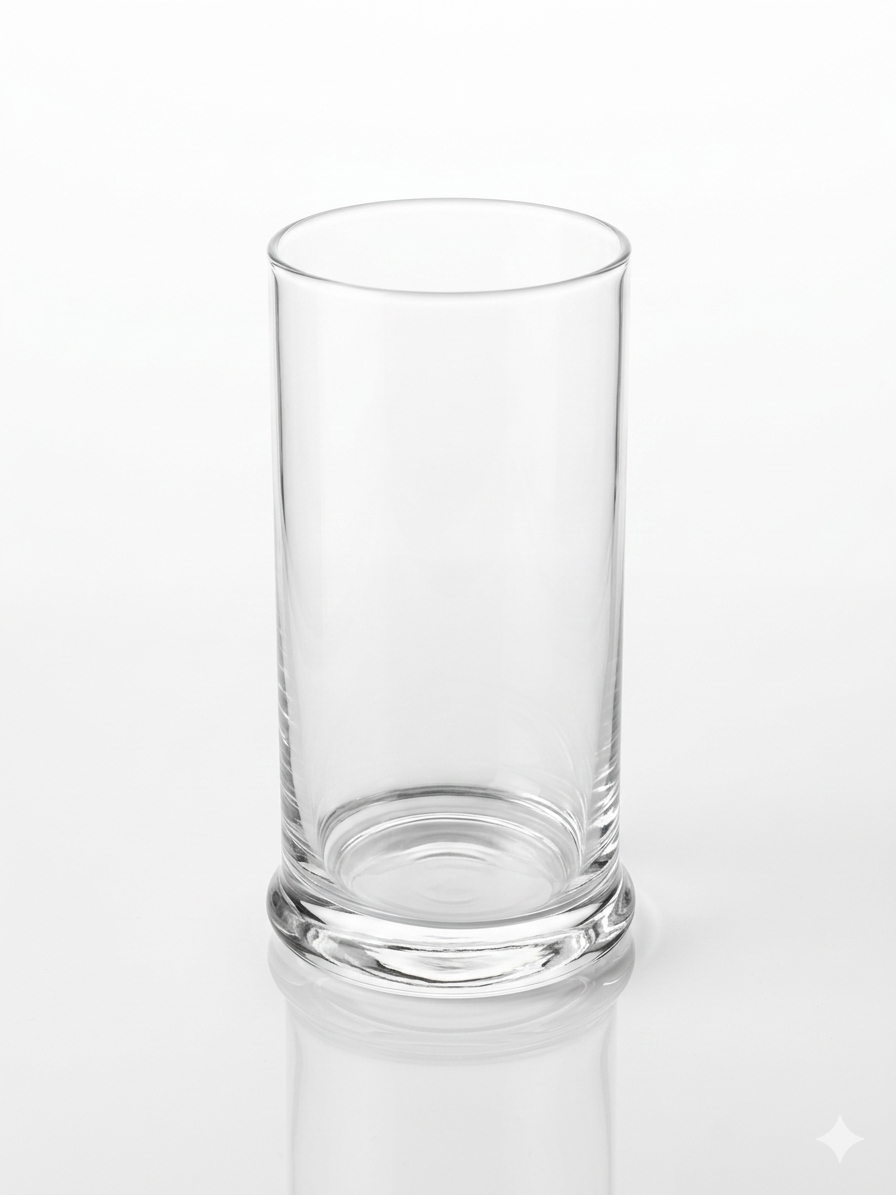 Kerzenglas für JuwelKerzen 16cm – hochwertiges Glasgefäß für Duftkerzen