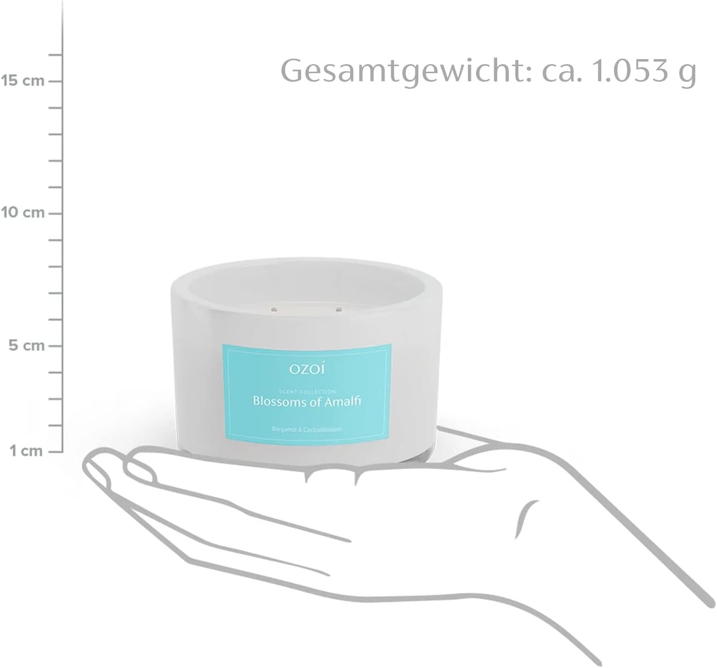 OZOI - Blossoms of Amalfi Duftkerze Klein