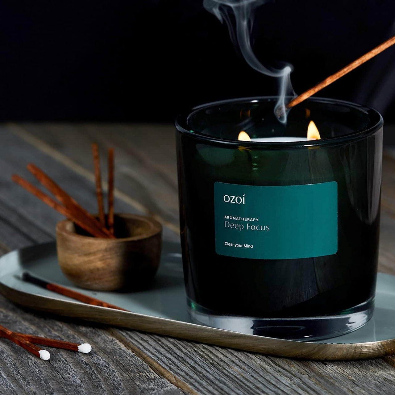 OZOI - Deep Focus Aromatherapie Kerze Mittel