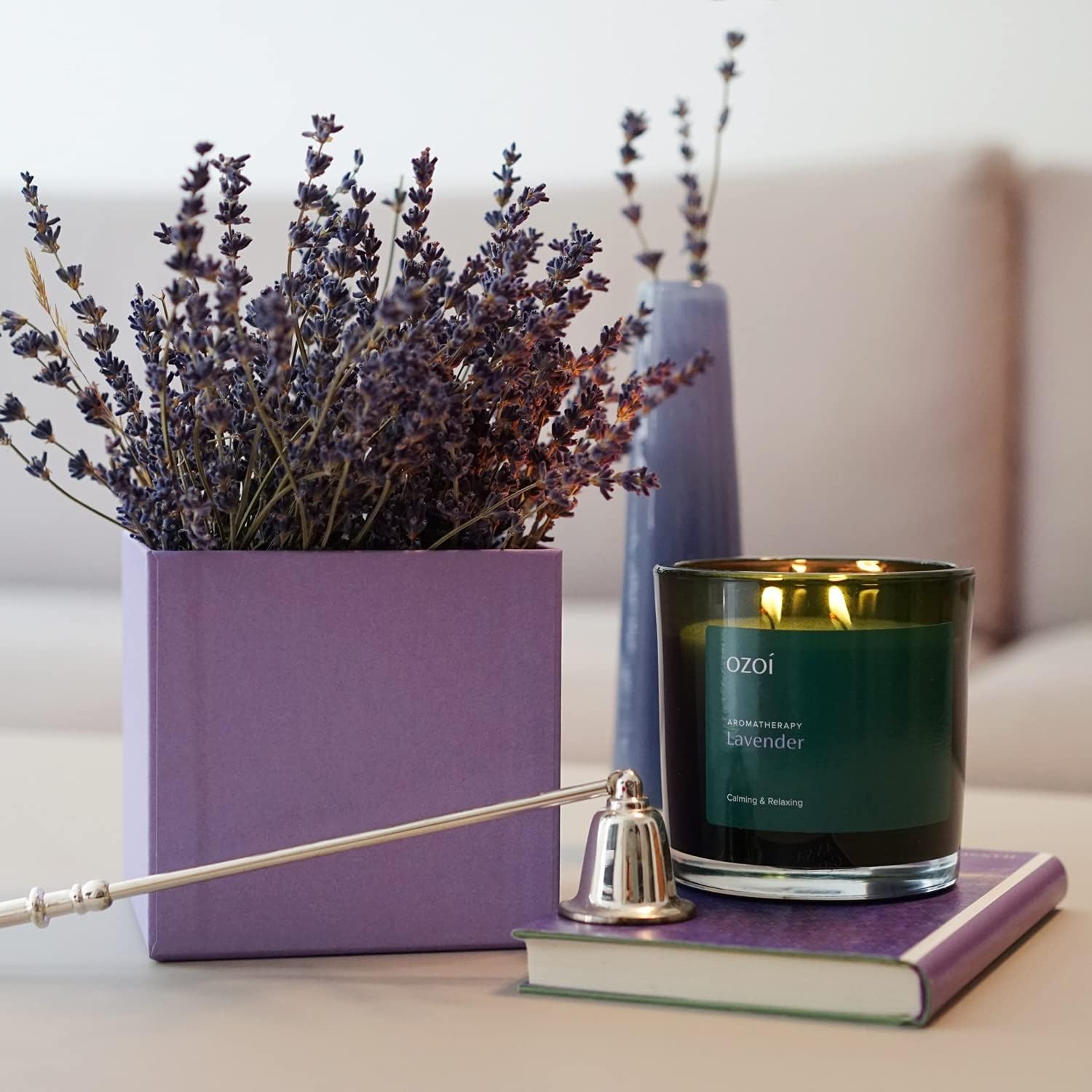 OZOI - Lavender Aromatherapie Kerze Mittel
