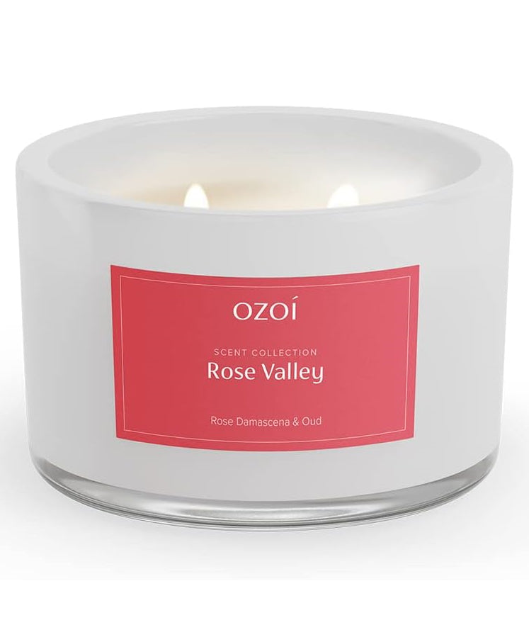 OZOI - Rose Valley Duftkerze Mittel